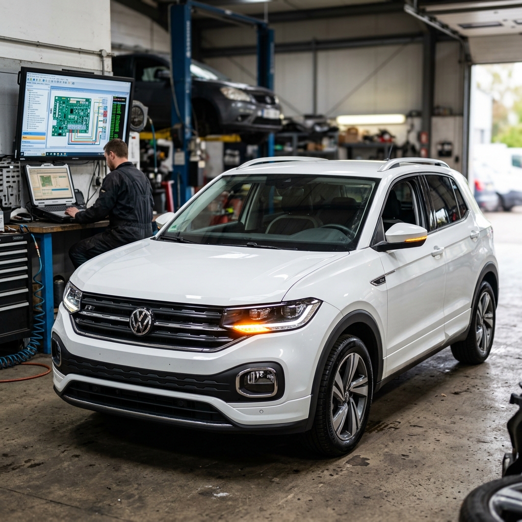 VW T-Cross ウインカー故障と修理の記録：6年目の思わぬ出費